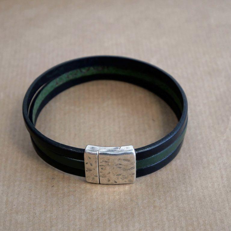 seattle, vert, E Dugas, bracelets homme, Blois, Loir-et-Cher, France, bijoutier, créateur
